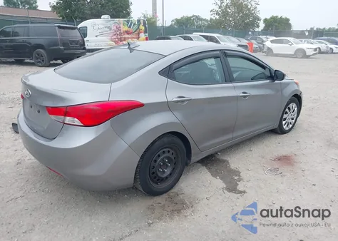 2012 Hyundai Elantra Gls (Ulsan Plant) z USA, uszkodzony, nr VIN KMHDH4AE2CU457364
